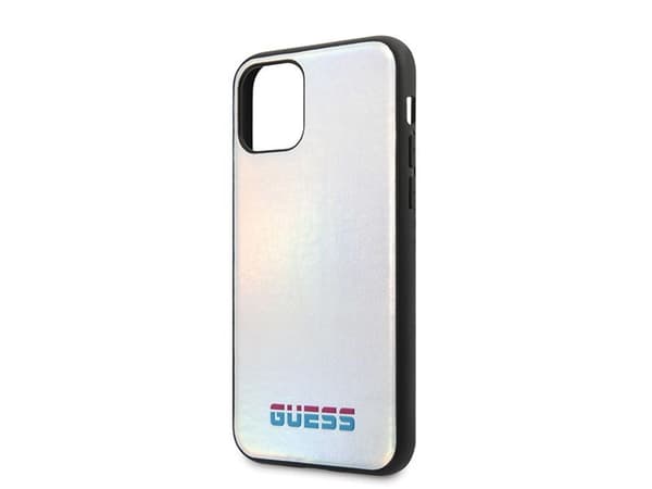 Guess GUHCN65BLD hardcase til iPhone 11 Pro Max sølv/sølv iriserende