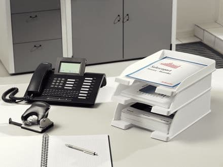 Leitz Plus - Brevfack - för A4 (210 x 297 mm) - vit