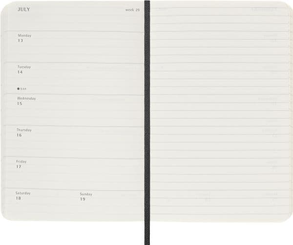 Classic Soft 18M 25/26 WeekNote Pocket lajitella