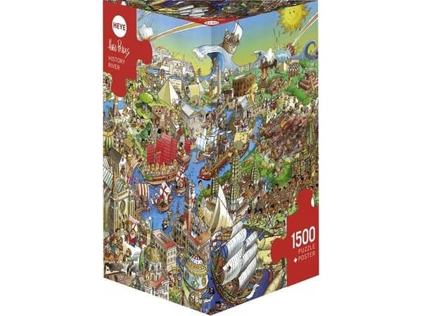 Heye Puzzle 1500 kpl Riven historiaa