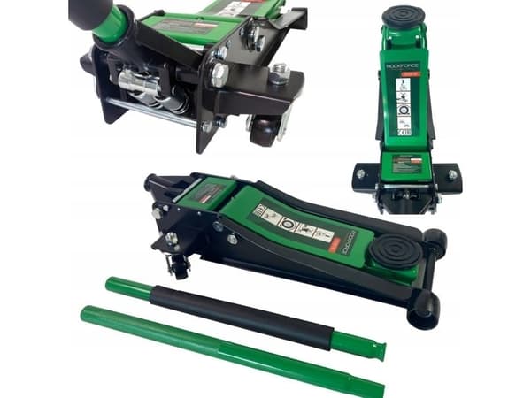 Rockforce hydraulisk jekk 3,5t (h min 155mm ; h max 710mm)