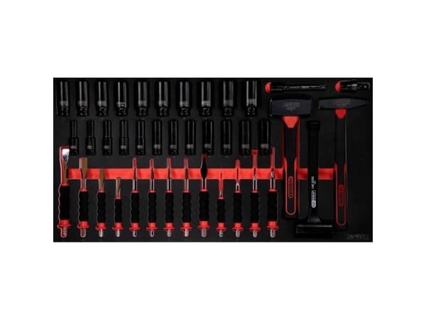 KS Tools 813.0040, Støpselsett, 40 hoder, 10,2 kg