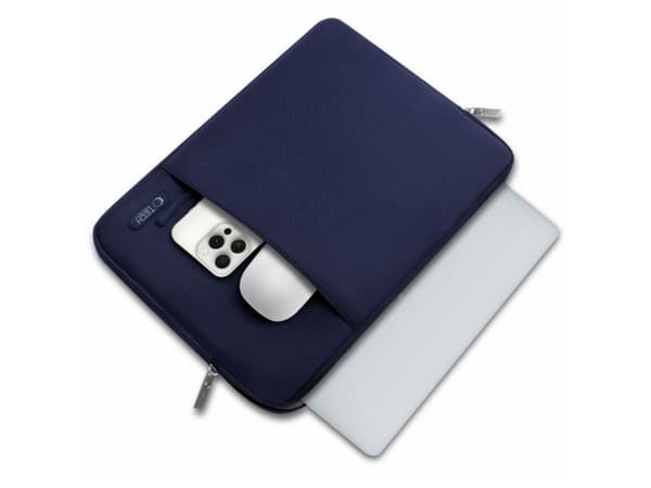 Tech-Protect sleeve til laptop 13-14" - navy blue