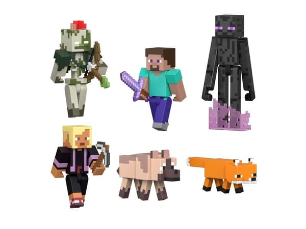 Minecraft Redstone Charged Enderman-figur, 6 År, Multifärg