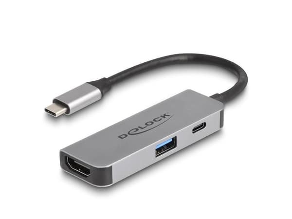 Delock - Telakointiasema - USB-C / Thunderbolt 3 / Thunderbolt 4 - HDMI