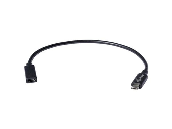 i-Tec - USB-forlængerkabel - USB-C (hun) til USB-C (han) - 30 cm