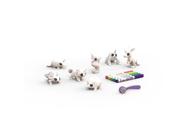 Crayola Scribble Scrubbie Unipets m/7 kjæledyr