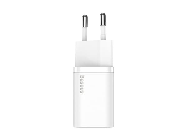 Baseus Super Si Hurtiglader 1C 30W Vegglader (hvit)