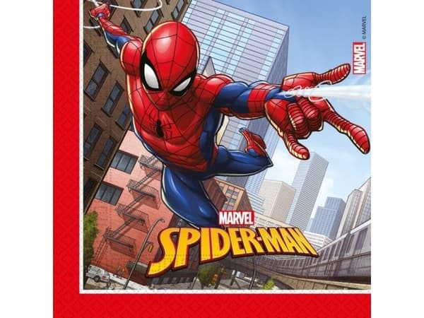 Spiderman-servetter