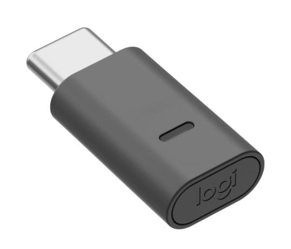 Logitech - Trådløs audio modtager for headset - USB-C - grafiitti