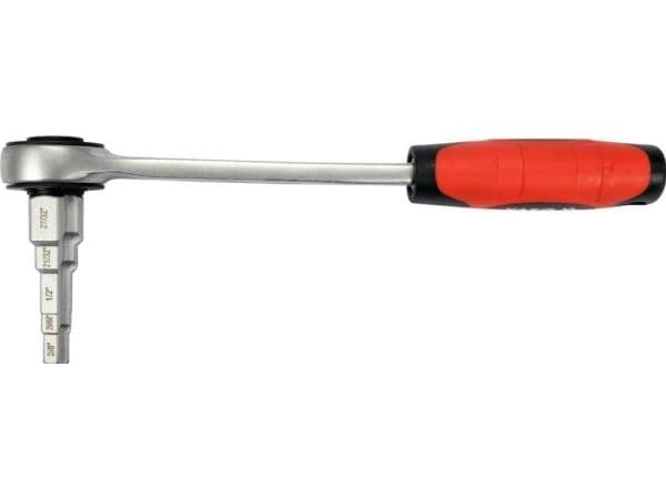 YATO skiftnyckel med spärrskaft STEP