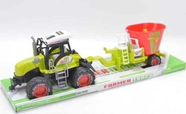 Trifox traktor med landbruksmaskin