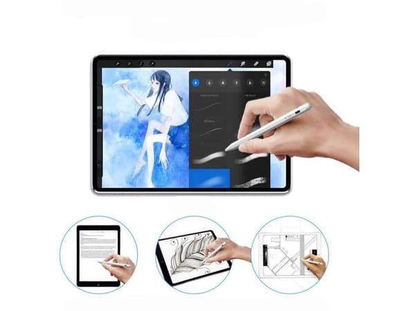 Tech-Protect digital stylus magnetisk för iPad - vit
