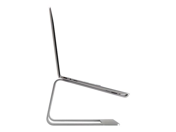 DELTACO Office - Ställ för bärbar dator - 11" - 17" - silver
