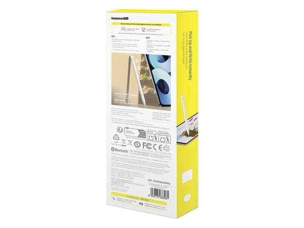 Baseus Smooth Writing pekepenn 3 hvit
