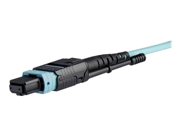 StarTech.com MTP to LC Breakout Cable - 30 ft / 10m - OM3 Multimode - 40Gb - Pull Tab - Plenum - MPO / MTP Connector - Valokaapeli (MPO8LCPL10M) - ...