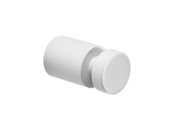 Handdukshållare, matt vit, 2 st