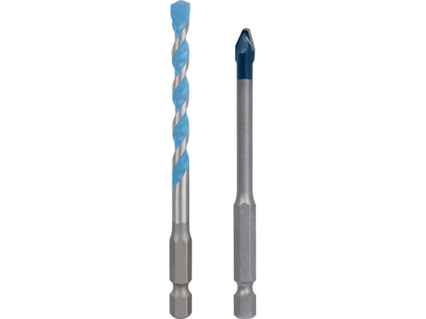 Bosch HEX-borrsats: keramik- och multi, 6 mm
