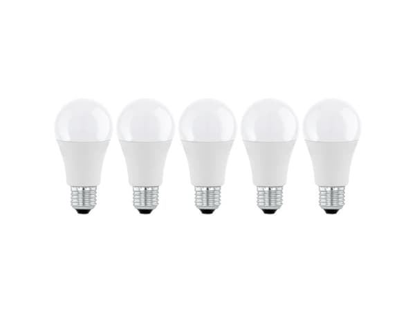 EGLO E27 A60 8,5W 806LM 3000K OPAL 5 stk