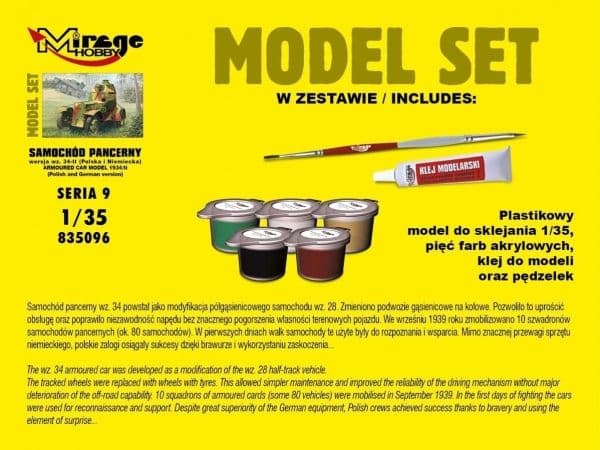 Mirage pansarbil version vz.34-II (586918)