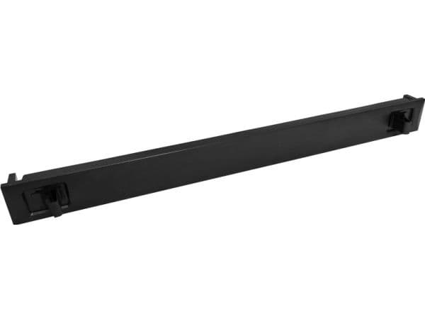 Alantec frontplate/blankplate 1U 19" med klips (PK057)