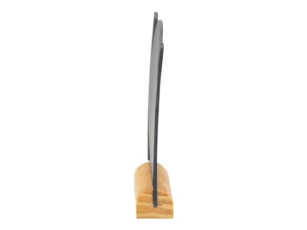 Securit® silhuet PLATE bordskilt i sort