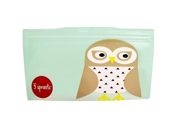 3 Sprouts snacksäck (2 st.), uggla
