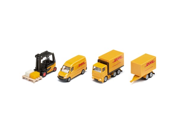 SIKU SUPER gift set DHL, model vehicle