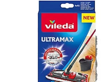 Vileda UltraMax mikrofibermoppklud 2-i-1-påfyll