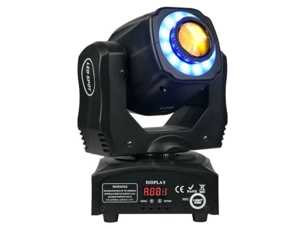 LIGHT4ME Mini Spot 60 Ring - LED bevægeligt hoved