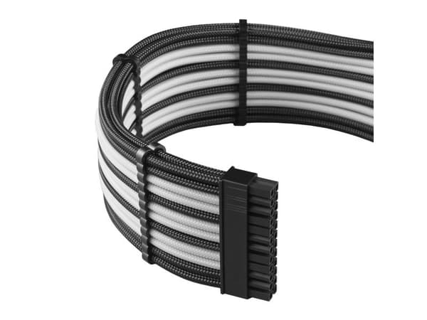 CableMod PRO Series ModMesh C-Series RMi & RMx Cable Kit - Strømkabelsett - formstøpt - hvit