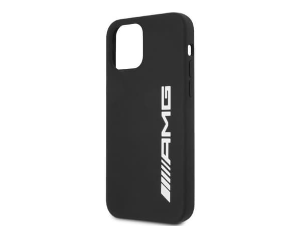 AMG silikondeksel med stor logo til iPhone 12 Pro Max - sort