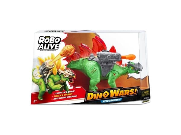 Zuru Interactive Robo Alive Dino Wars Stegosaurus hahmo