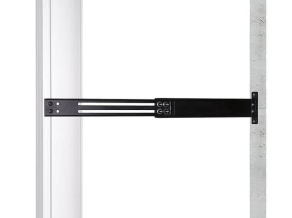 B-TECH System X BT8380-EXTV - Monteringskomponent (4 joining bars) - extension kit - stål - svart - søyle