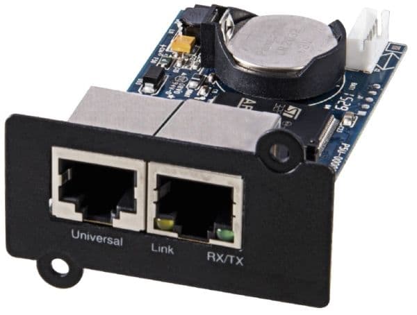 PowerWalker SNMP-kortti 2 - Sovitin fjernadministration - 100Mb LAN - 100Base-TX