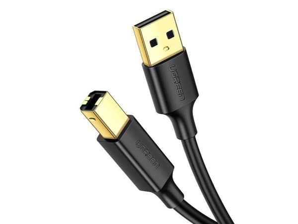Ugreen 10350, 1,5 m, USB A, USB B, USB 2.0, Svart