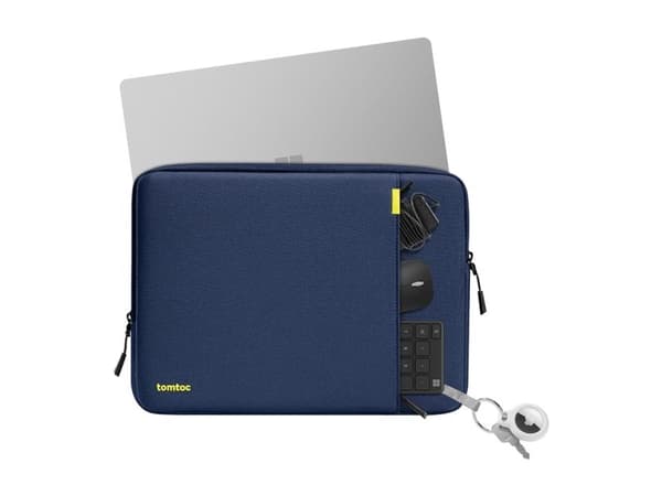 Etui Tomtoc tomtoc Sleeve Kit - 14" MacBook Pro / Air, Navy Blue