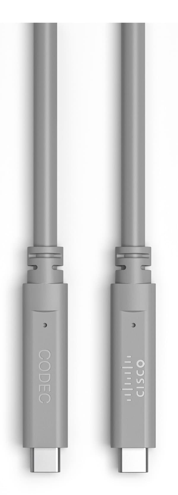 Cisco CAB-USBC-AC-4M=, 4 m, USB C, USB C, USB 3.2 Gen 1 (3.1 Gen 1), 5 Gbit/sek., Grå
