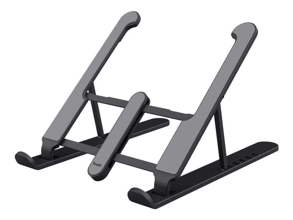 Trust Primo - Notebookstativ - foldbar - inntil 16" - grå