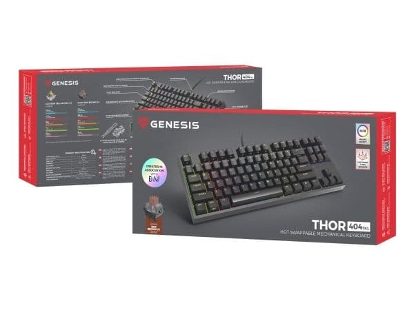 Genesis Thor - Tastatur