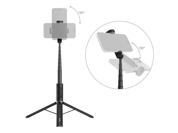 SmallRig 5291, 3 ben, Sort, 147 cm, 277 g
