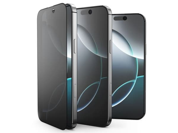 Hofi integritets-/privacyglas TECH-PROTECT GLASS SPY+ 2-pack för iPhone 16E