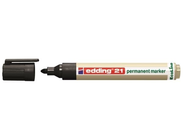Marker Edding ecoline 21 permanent sortering (stk.)
