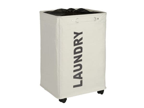 WENKO 3450110100, 79 l, Rektangulær, Polyester, Polypropylen (PP), Beige, 400 mm, 330 mm