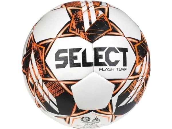 Fotboll Select Flash Turf v23 vit/blå/orange 17894 (4)
