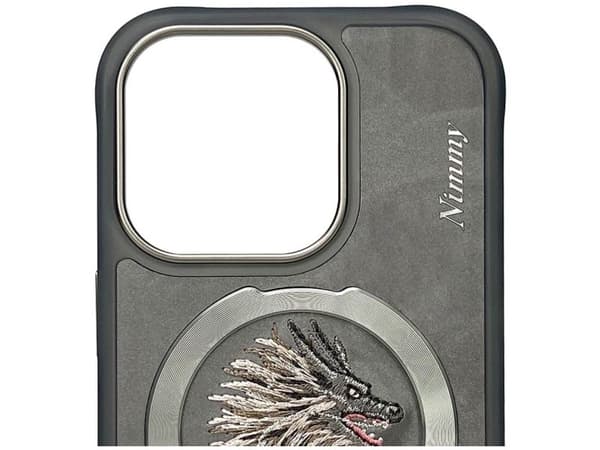 Nimmy Dragon MagSafe-deksel til iPhone 16 Pro - grå