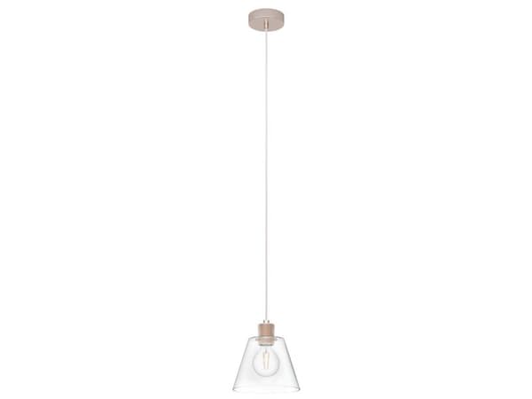 EGLO COPLEY RIIPUS E27 Ø200 ROSEGULD/CLEAR