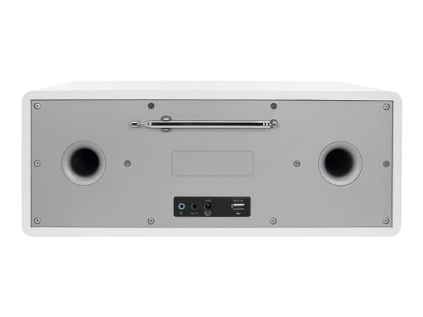 TechniSat DigitRadio 451 CD IR - Ljudsystem - 2 x 15 Watt - vit