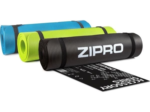 Zipro-jumppamatto - 1x60x180cm - musta