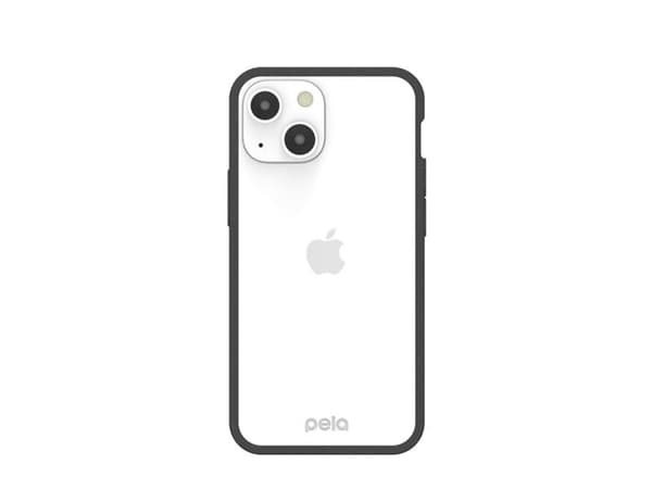 Pela Clear Case för iPhone 13 mini - Svart